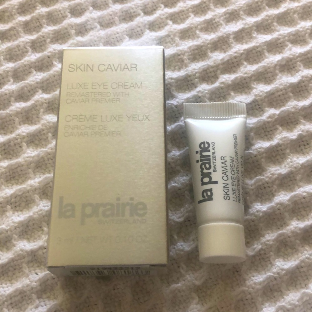 La Prairie😉1-Mini Luxe Eye Cream Remastered W/Caviar Premier 3ml 0.10 oz. / NIB